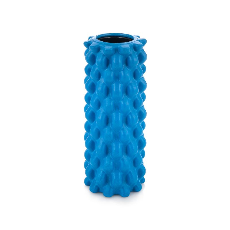 Foam roller BM133 in uso su schiena - allevia tensioni muscolari